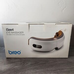 Breo iSee4 Eye Massager‎ Care Relaxation Stress Relief Heated Therapy Foldable